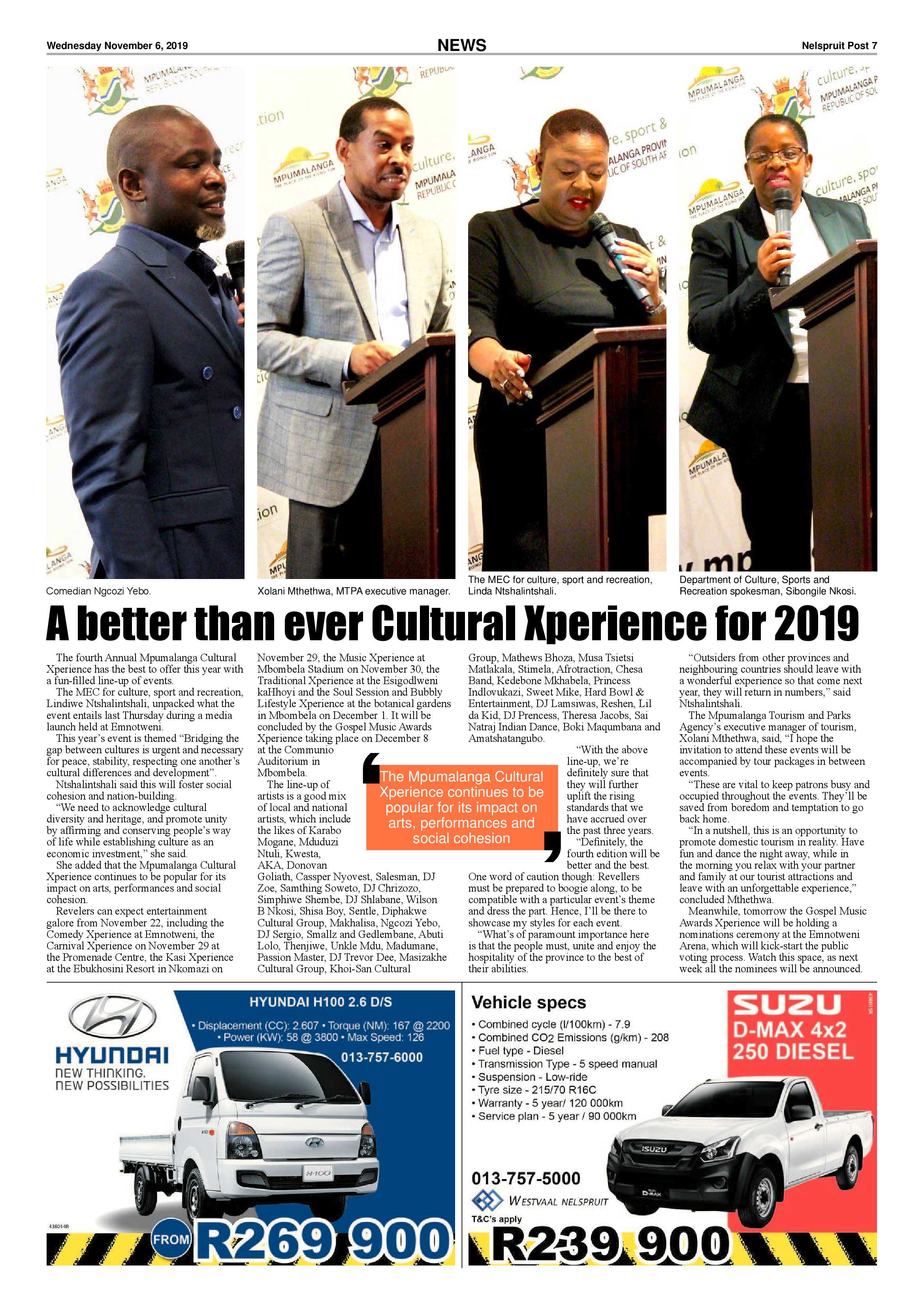 Nelspruit Post 6 November 2019 page 7