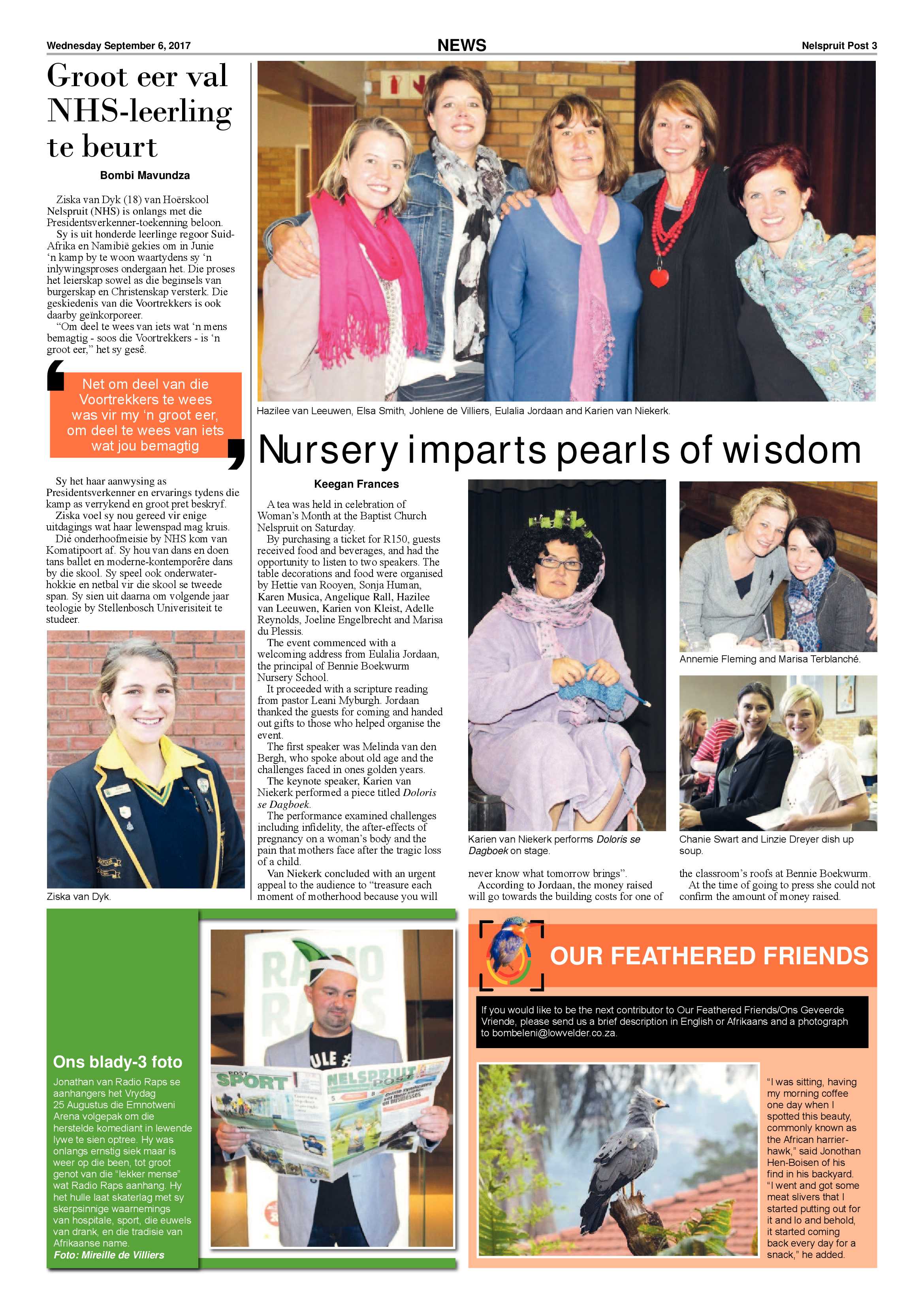 Nelspruit Post 6 September 2017 page 3