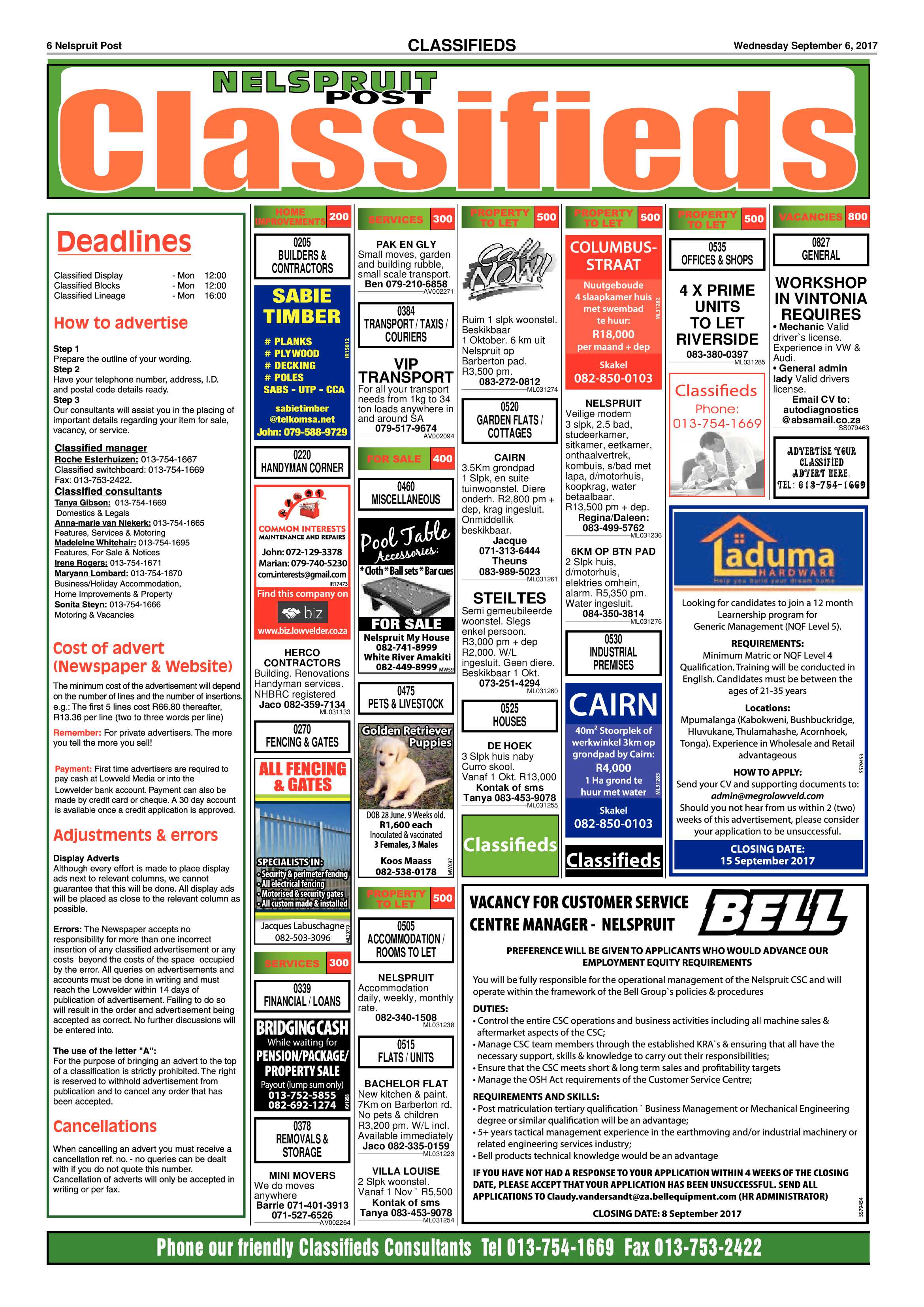 Nelspruit Post 6 September 2017 page 6