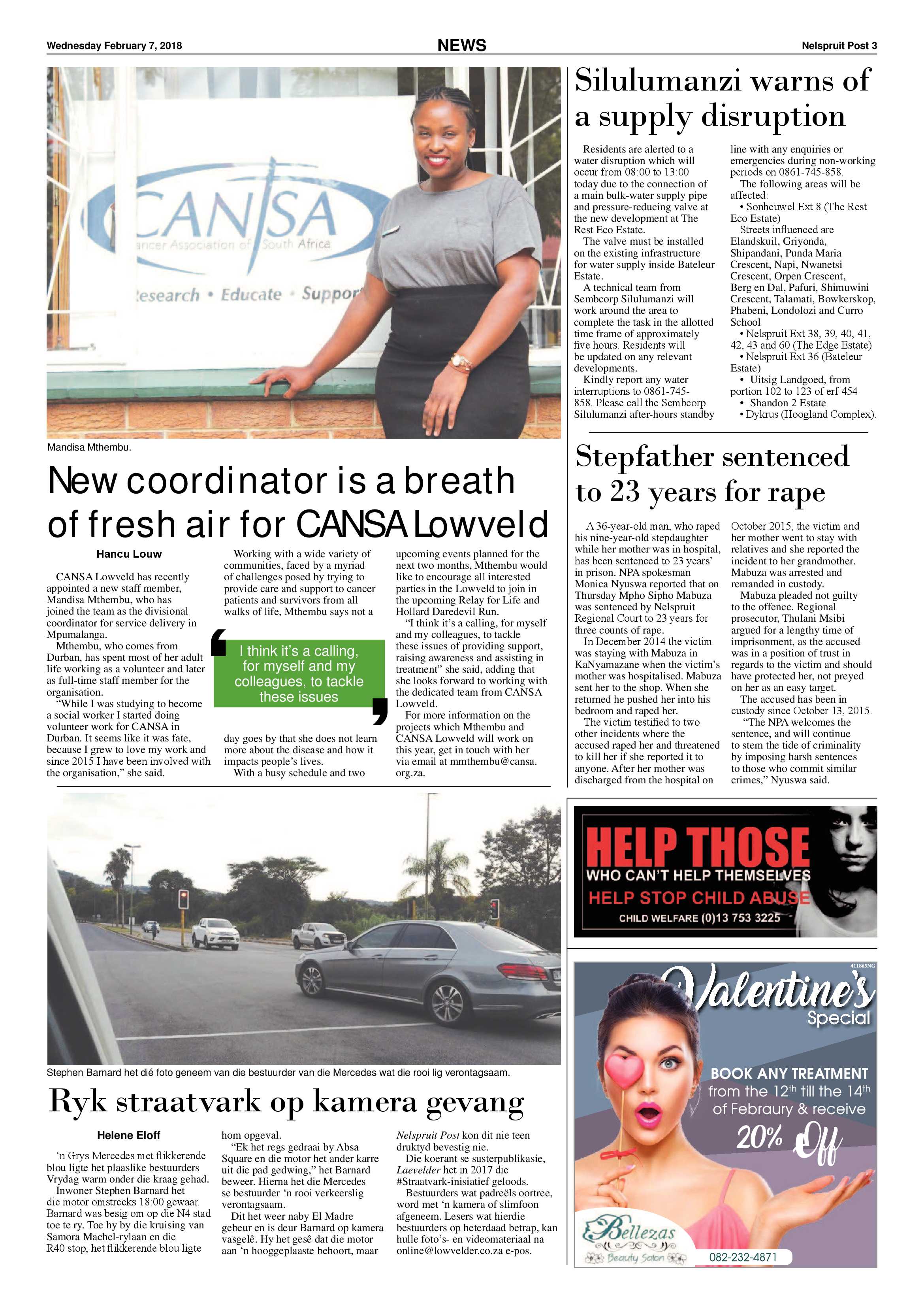 Nelspruit Post 7 February 2018 page 3