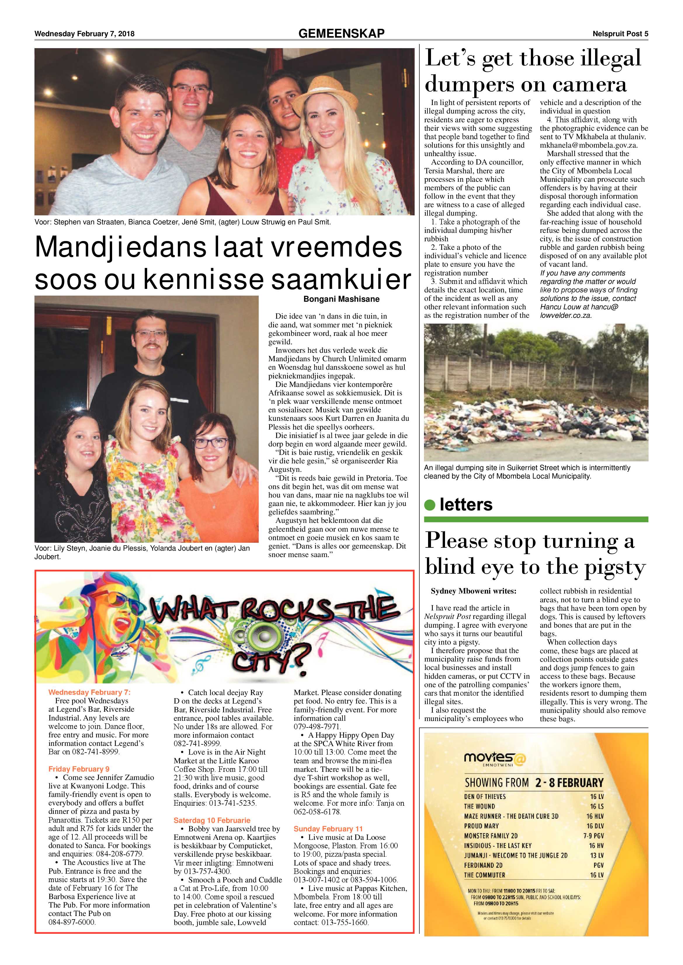 Nelspruit Post 7 February 2018 page 5