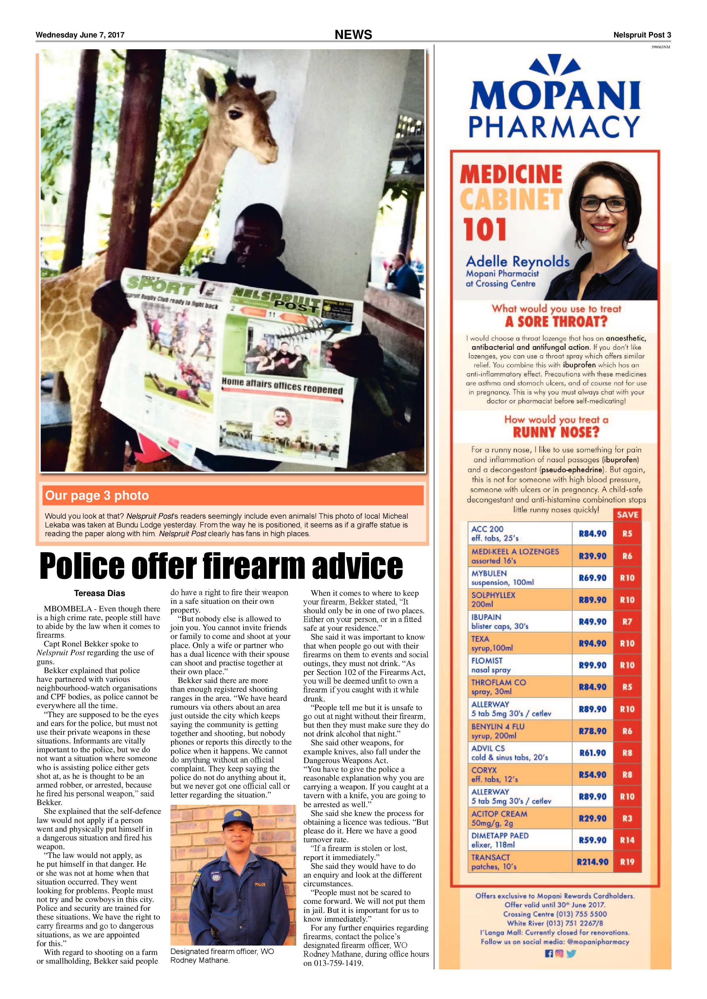 Nelspruit Post 7 June 2017 page 3