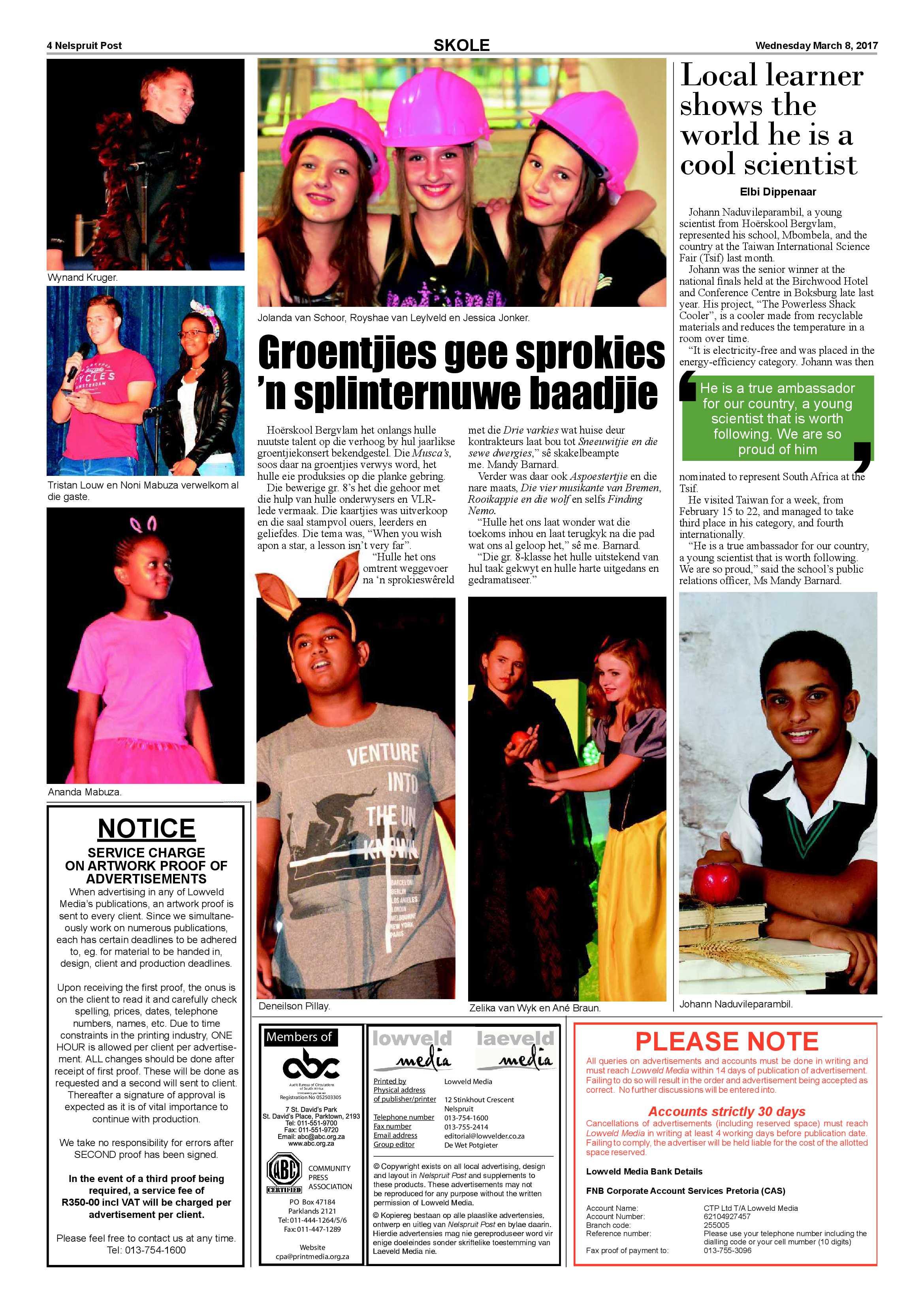 Nelspruit Post 8 March 2017 page 4
