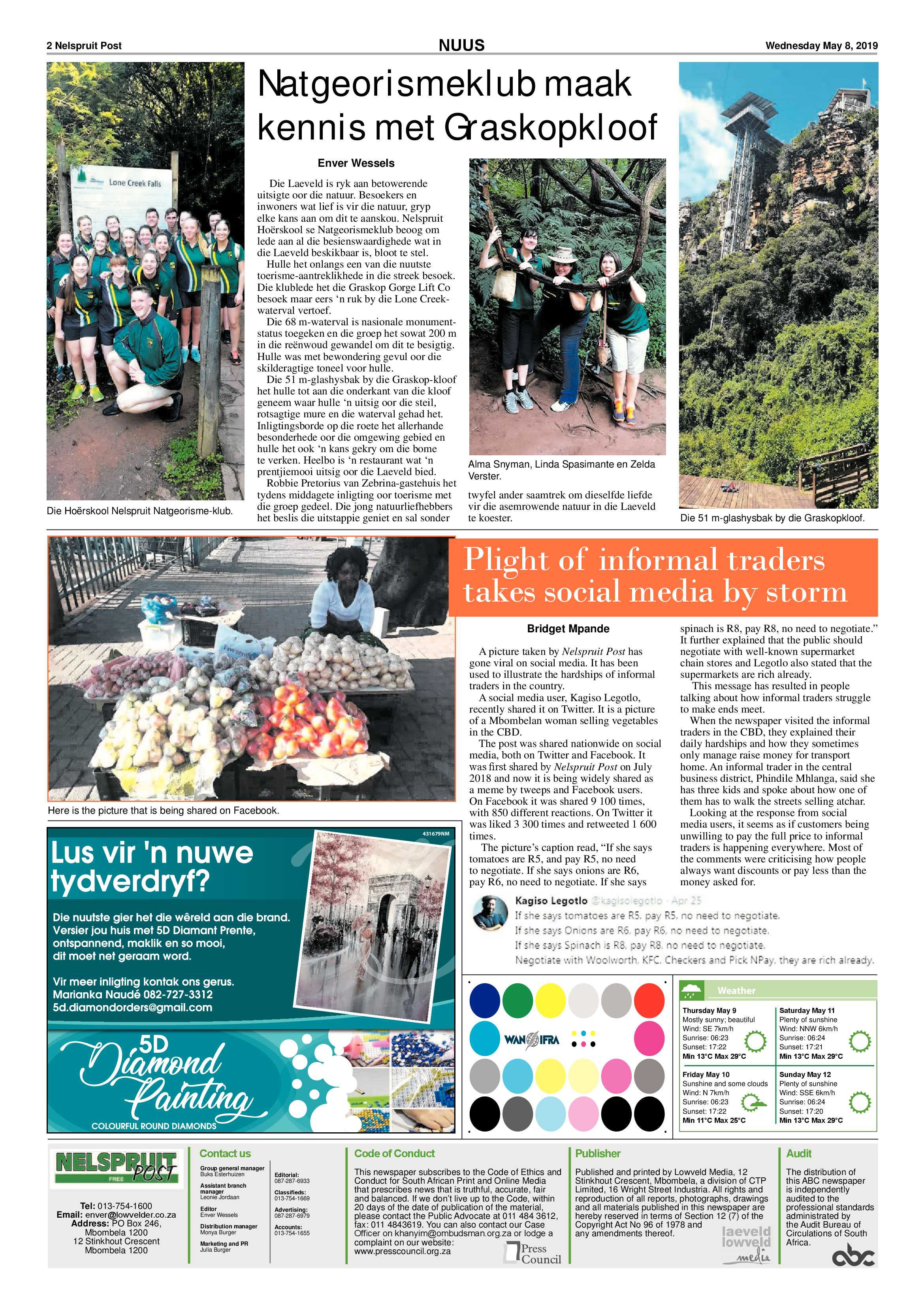Nelspruit Post 8 May 2019 page 2