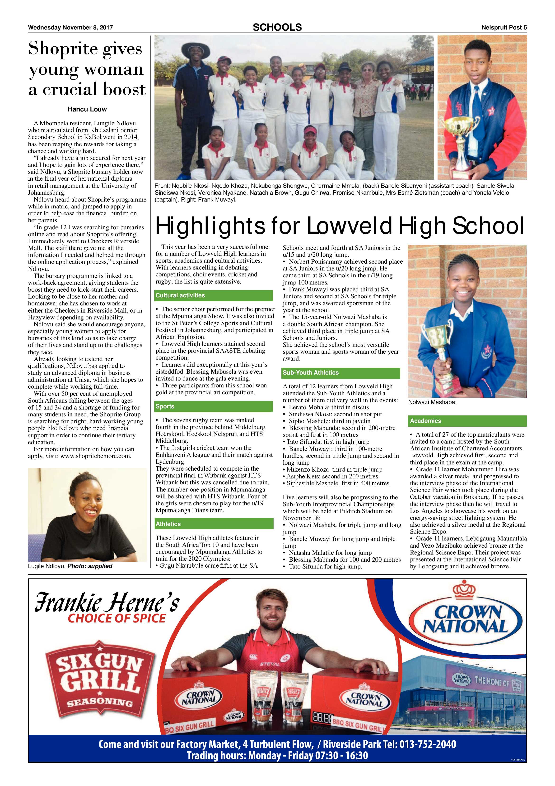 Nelspruit Post 8 November 2017 page 5