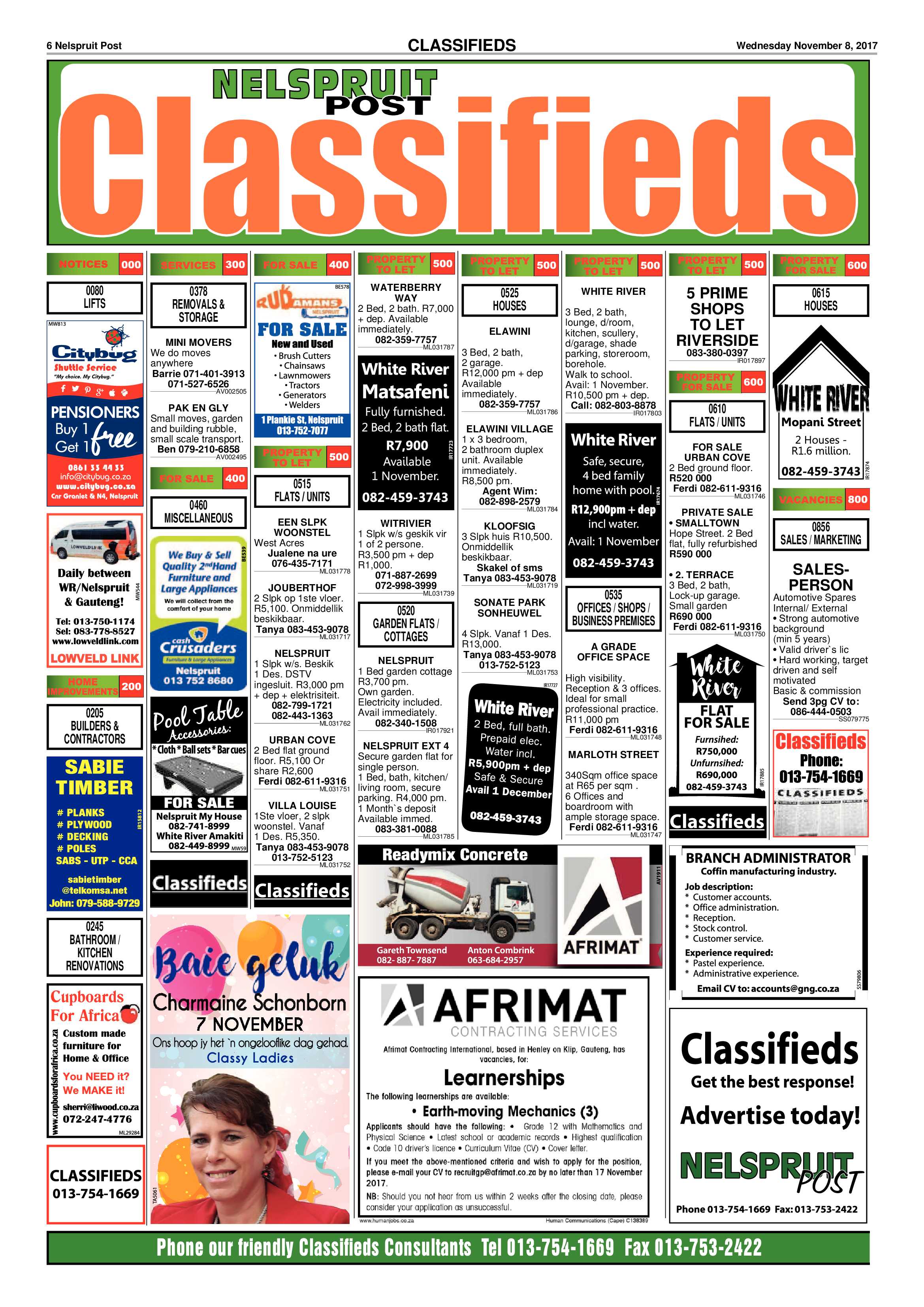 Nelspruit Post 8 November 2017 page 6