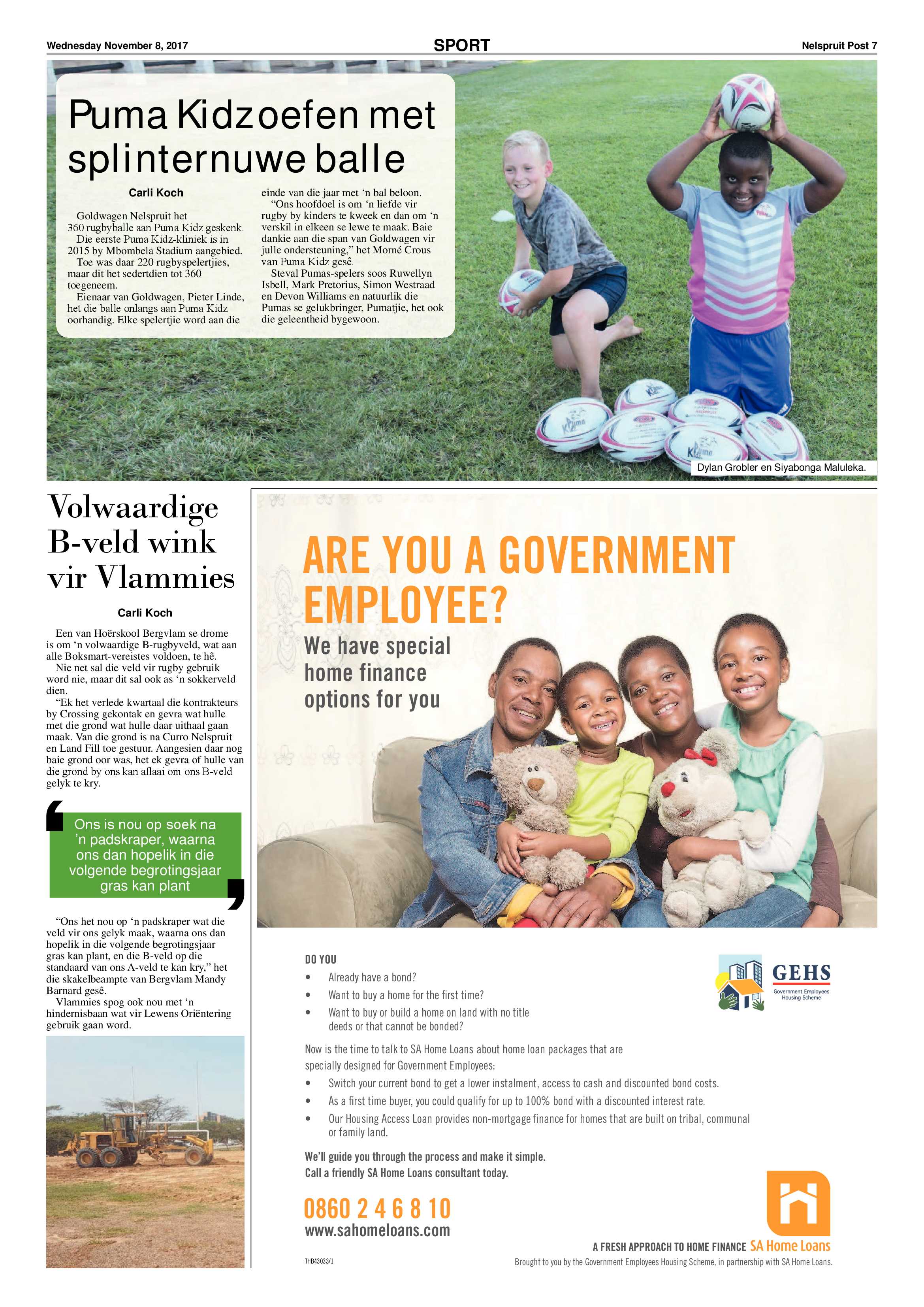 Nelspruit Post 8 November 2017 page 7