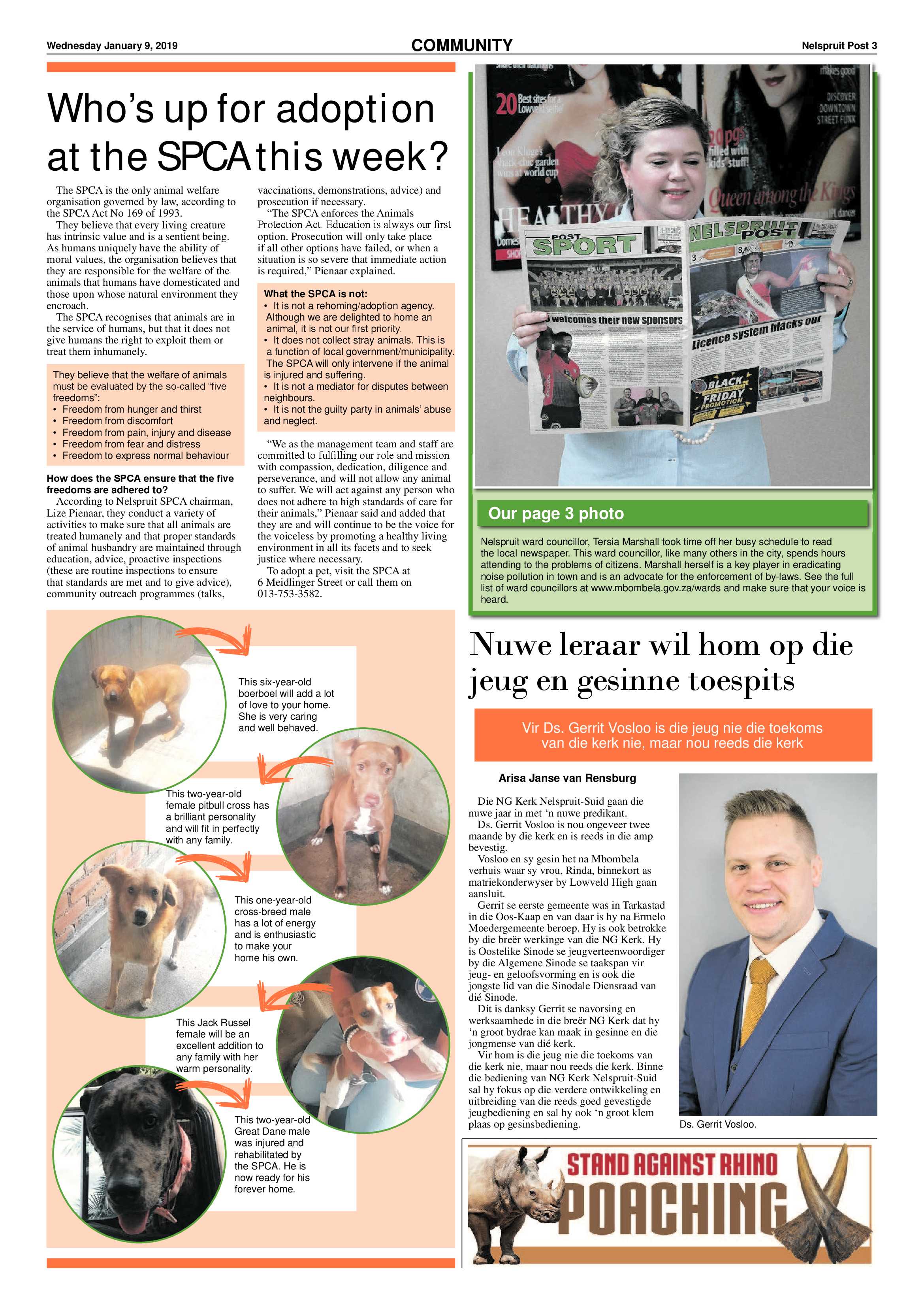 Nelspruit Post 9 January 2019 page 3