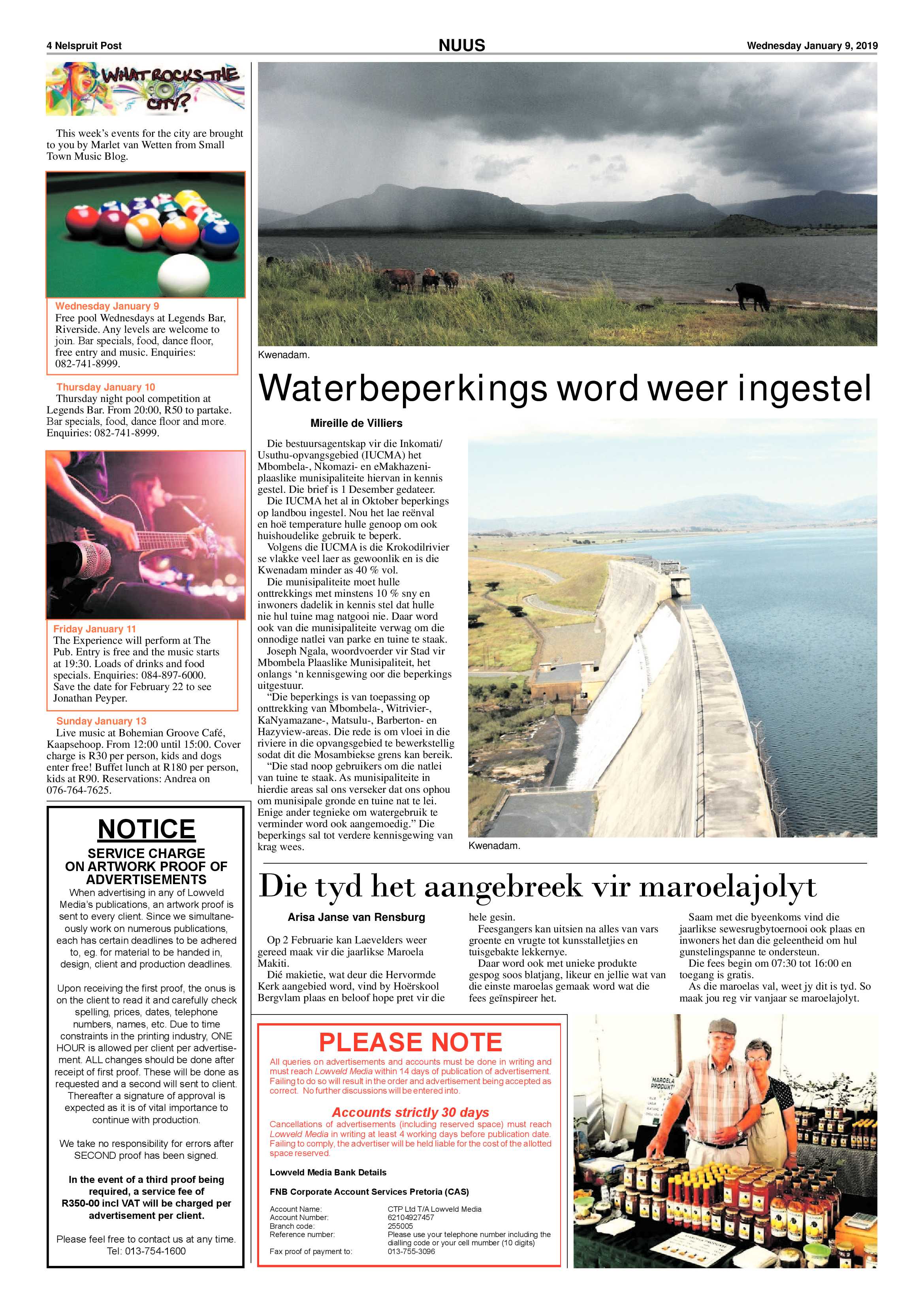 Nelspruit Post 9 January 2019 page 4