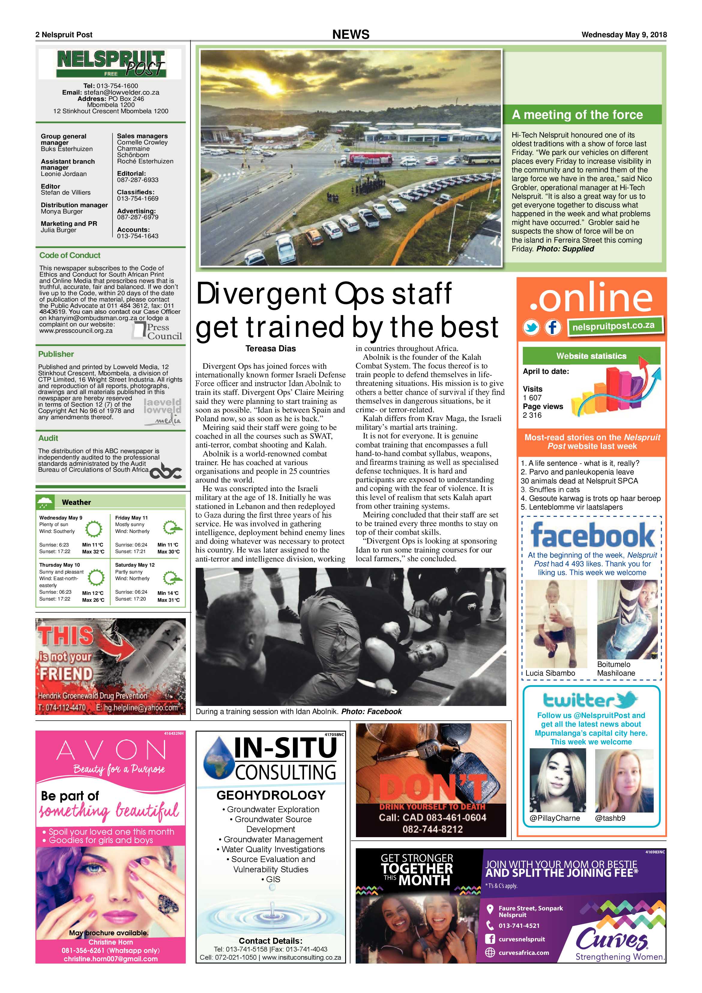 Nelspruit Post 9 May 2018 page 2