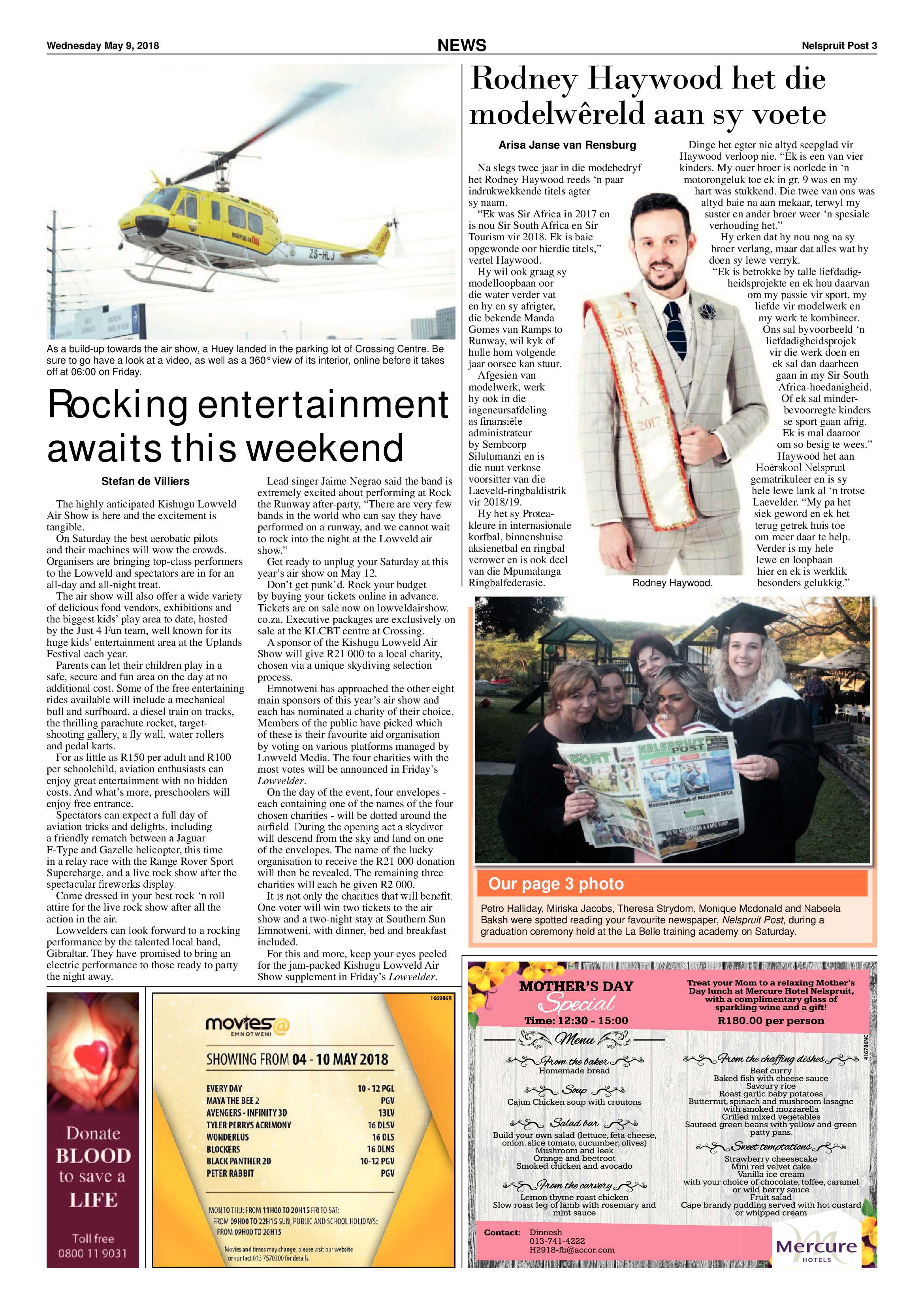 Nelspruit Post 9 May 2018 page 3