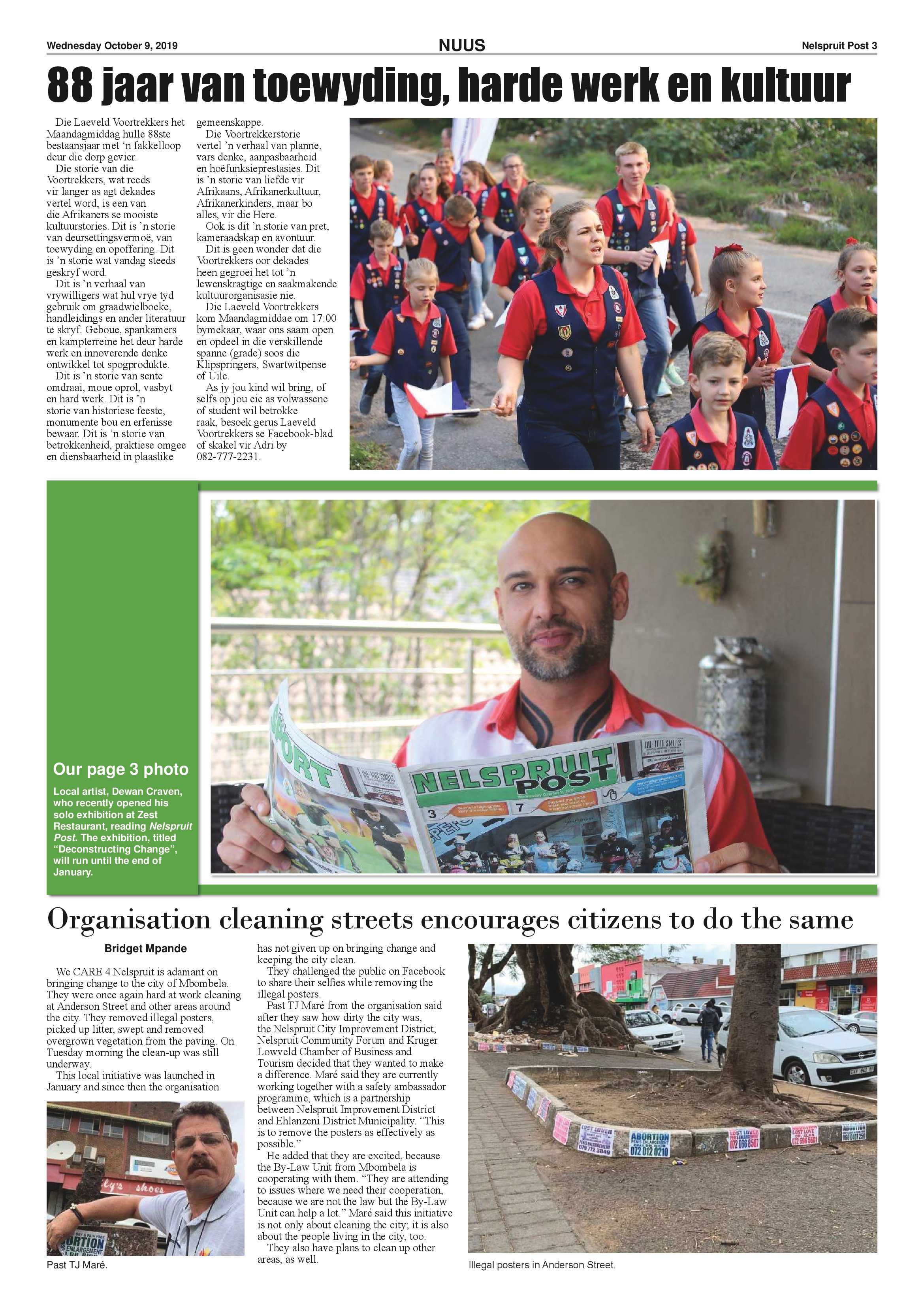 Nelspruit Post 9 October 2019 page 3